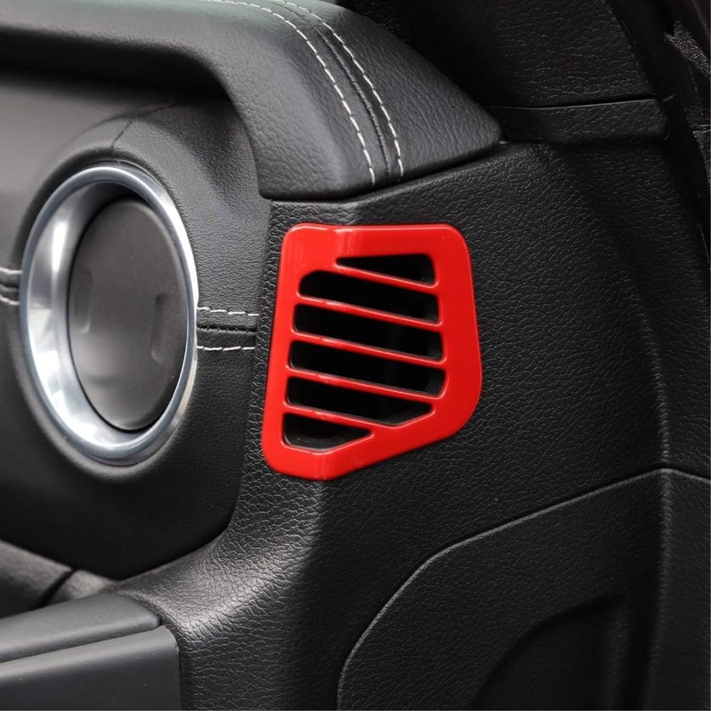 Car Dashboard Side Air Conditioning Vent Decoration Cover for Jeep