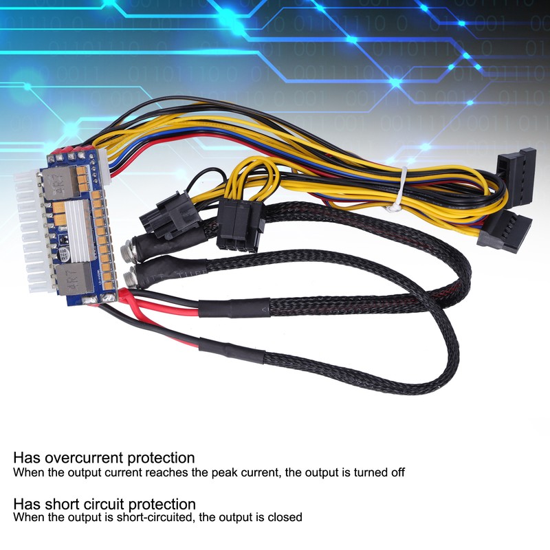 Power Supply Adapter Board for Desktop Computer Straight Plug DCATX