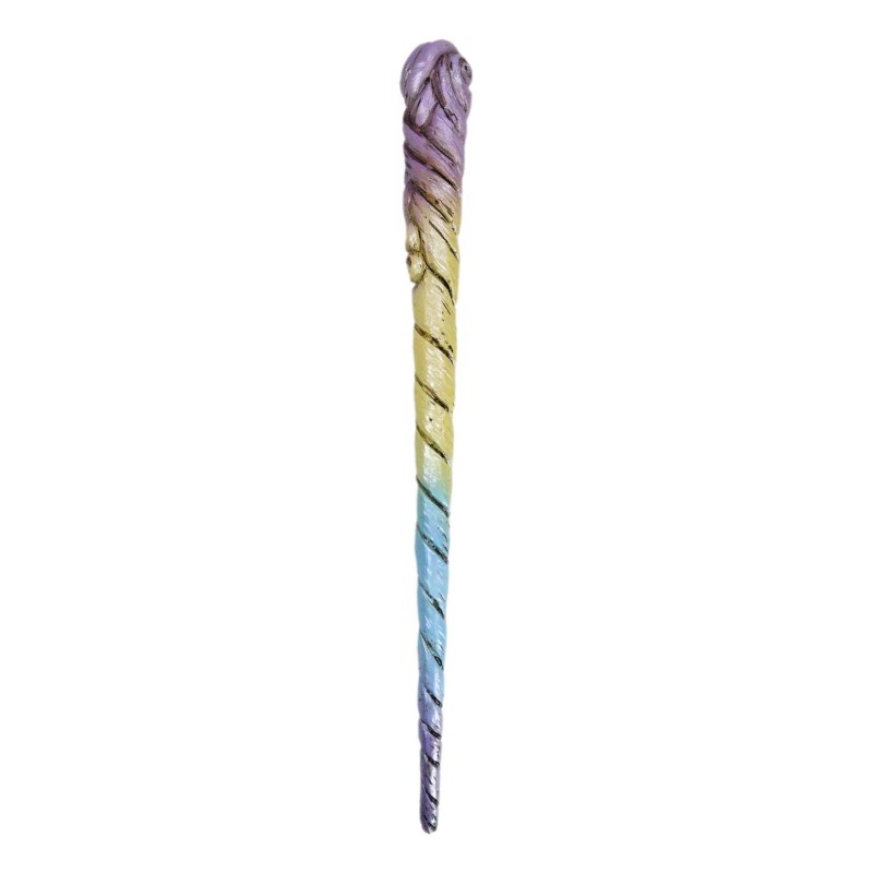 Wizards Fantasy Cosplay Rainbow Unicorn Horn Magic Wand Staff Prop