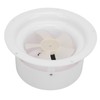 Solar Powered Vent Fan with Mounting Screws Ceiling Exhaust Ventilation