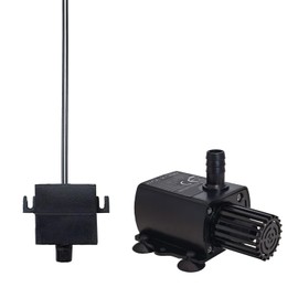 Roamoris Automaitc MIni Condensate Pump For Dehumidifier,110V Submersible Water Pump With Level Sensor,For HVAC System,Air Conditioner,Air cooler,Fountain,13 FT Drain Height Lift