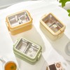 Stainless Steel Insulated Lunch Box Multiple Compartments Fashionable Safe Stainless