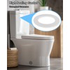Toilet Seal Rings Silicone Toilet Gasket Fit for TOTO THU440-A