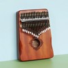 21-Key Kalimba Thumb Piano for Beginners – Portable Wood Finger