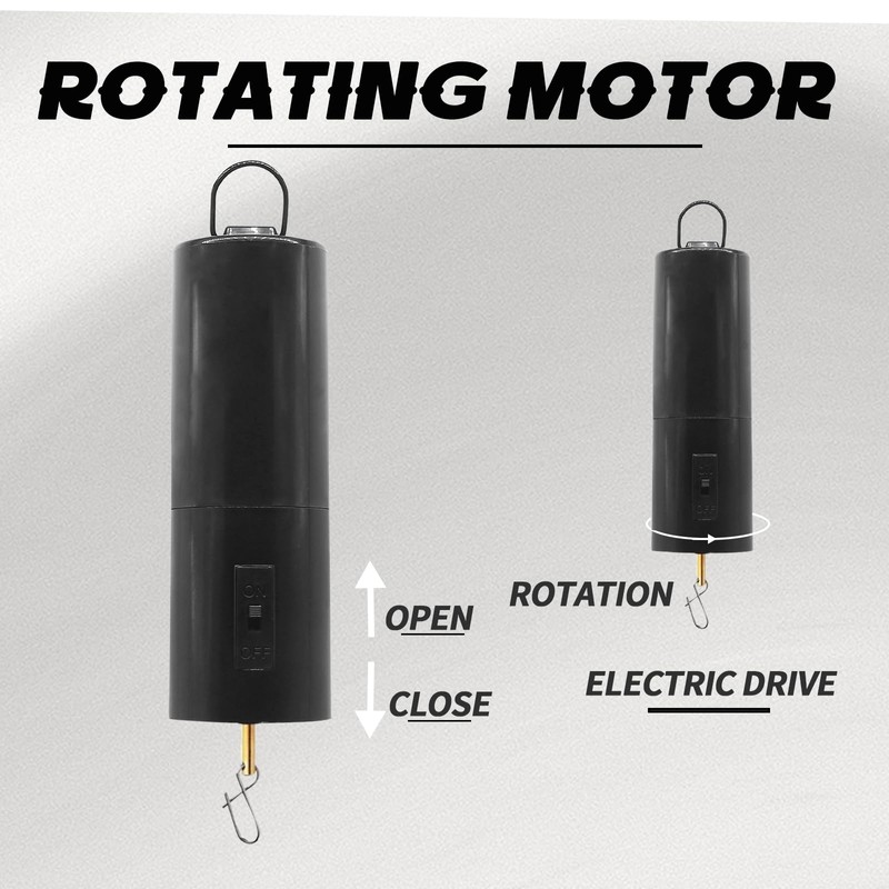 Moicstiy 1 Pack Wind Spinner Motor Hanging Display Rotating Motor