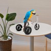 Parrot Training Toy Parrot Bicycle Toy Bird Cage Game Bicycle