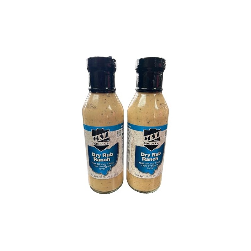 MST Sauce Co Dry Rub Ranch 2 Pack Bundle, 2