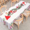 AnyDesign - Mantel de Navidad de 60 x 104 pulgadas,