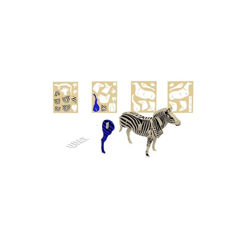 Quay Zebra Woodcraft Construction Kit FSC
