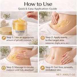 Skin Tightening Cream for Body, Cellulite Cream for Thighs and Butt, Body Firming for Belly, Arms, Legs, Moisturizing Fast-Absorbing Lotion for Loose Crepey, Sagging Skin Tightener Sculpting