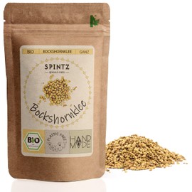 SPINTZ® Organic Fenugreek Seeds, 500 g, Plastic-Free Packaging, Fenugreek Seeds, Fenugreek Seeds, Vegan, 100% Natural and No Additives