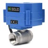 U.S. Solid 1/2 Inch Motorised Ball Valve with Plug 230