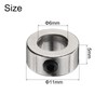 sourcing map 6pcs 6mm Shaft Lock Collar T6 Lead Screw