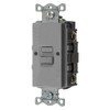 Bryant Electric GFBFST20GY 20 Amp 125V Commercial/Residential Self Test Faceless