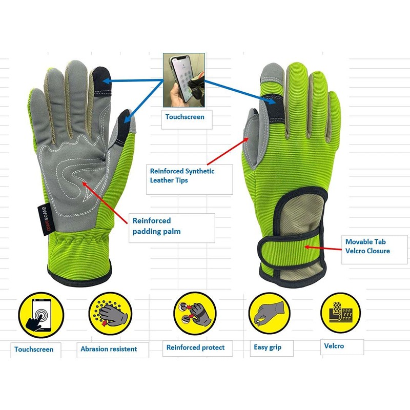 DBA AWESOME BREATHABLE GARDEN GLOVES