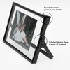 AhaGo Black Floating Frame (4"x6", Horizontal), 2 Set, For Picture
