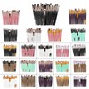 20 Pcs Makeup Brush Set Eyeshadow Eyebrow Powder Foundation Contour