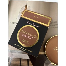 Too Faced CHOCOLATE Soleil Longwear Matte Bronzer, Full Size 8g/0.28oz, NIB
