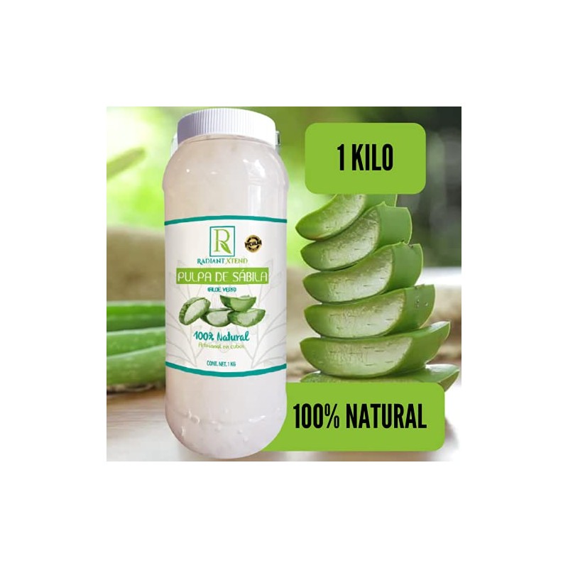 PULPA DE SABILA ORGANICA EN CUBOS 100% NATURAL 1 KILO