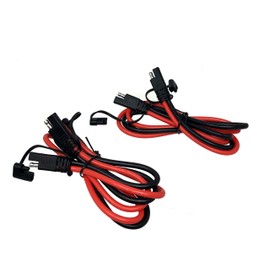 Tetra-Teknica MotoBasic Series SAE-10G-2P SAE Quick Disconnect Extension Cable Value Pack, 3 Feet, 10AWG Stranded Tinned Copper Wire, 2 per Pack