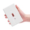 Bates- Light Switch Plates, 10 Pack, Oversize 5.5" x 3.5",