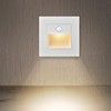 Motion Sensor Night Light PC Super Bright Wall Embedded LED