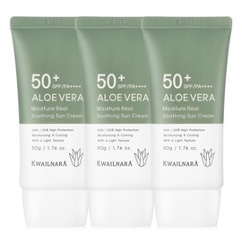 Fruit Country 과일나라 알로에 모이스처 선크림 50ml 3개 / SPF50+ PA++++ Fruit Country Aloe Moisture Sunscreen 50ml 3 Pieces / SPF50+ PA++++