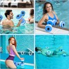 Aquatic Exercise Dumbbells for Water Aerobics, Foam Barbells, Pool Fitness