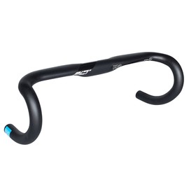 PRO PLT Compact Ergo Road Bicycle Handlebar (Black - 31.8 x 42)
