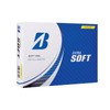 Bridgestone Extra Soft 2023 Model Golf Balls, 12 Balls, Yellow