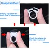 HENMI 6 PCS Sweep Hose Attachment Clamp Clasp Replacement Pool