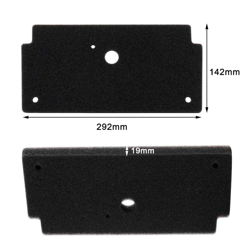 Pack of 2 12022801 Sponge Filter Dryer Filter Tumble Dryer