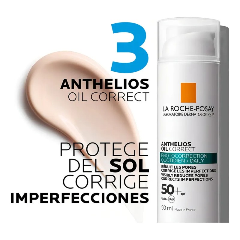Protector Solar La Roche Posay Anthelios Oil Correct 50 ml.