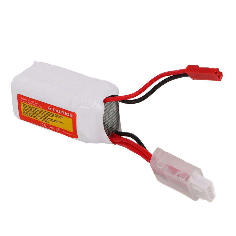 RC Lipo Battery 11.1V 70C Discharge Rate 3S JST Plug