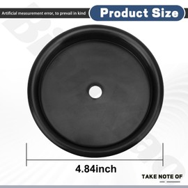2 Pack 73316 83872 12303 Wet/Dry Vacuum Filter Plate Replacement Kit Compatible With Ridgid Craftsman VT2565 Vacuum Cleaner Wet/Dry Accessories VF3000 VF3500 VF4000 VF5000 VF6000
