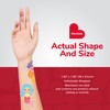 BioSwiss Bandages, Mermaid Shaped Self Adhesive Bandage, Latex Free Sterile