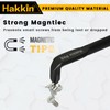 Hakkin Offset Screwdriver 3Pcs Right Angle Screwdriver Set S2 Steel