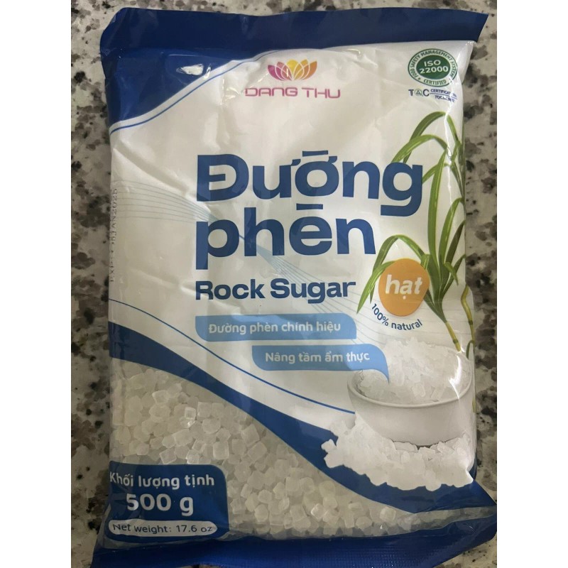 Dang Thu Rock Sugar Candy SMALL LUMP CANDY 17.6oz/ Pack