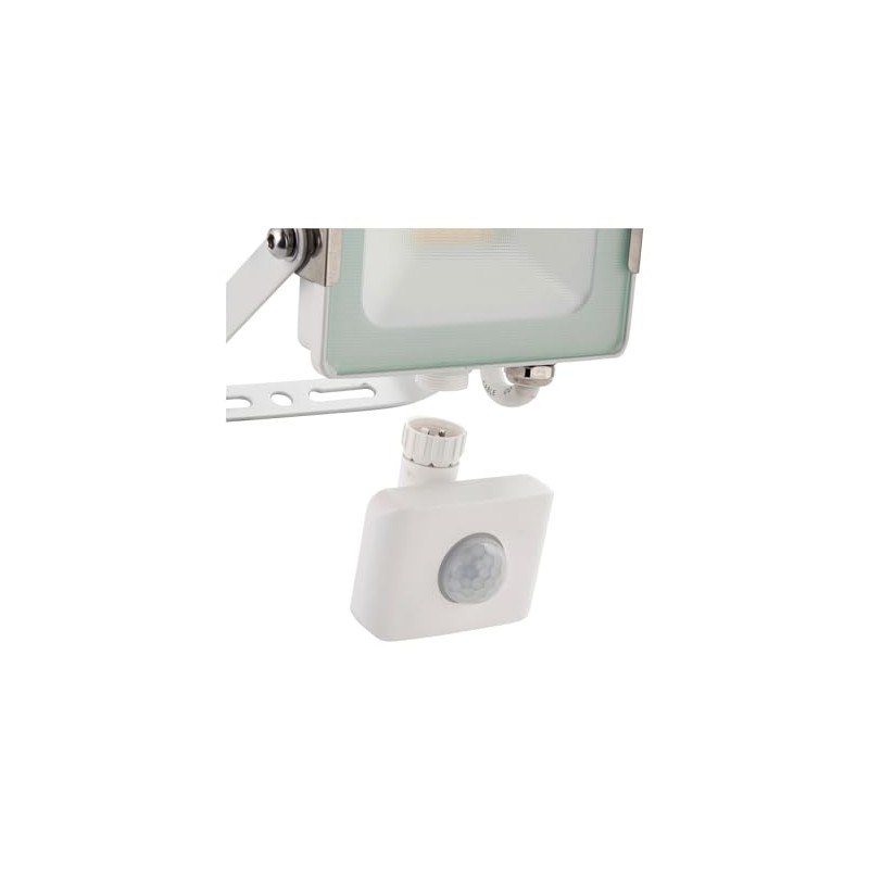 Saxby 98447 Salde PIR Sensor, IP65, Matt White, 10m Max,