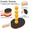FBSPORT Ping Pong Paddle Set, Portable Table Tennis Set with