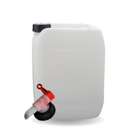 S-Pro Water Canister 10 L I Stackable Container with Outlet Tap & DIN51 Screw Lid I BPA Free & Food Safe I Wide Neck Opening for Easy Filling I Ideal for Outdoor Activities