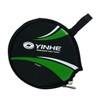 Table Tennis Racket Head Case & Protective Cover Green (Tri-color) 2ea
