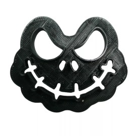 AJT INSPIRED BY JACK SKELETON FONDANT FACE 2.5 INCH COOKIE CUTTER MADE IN USA PR5378