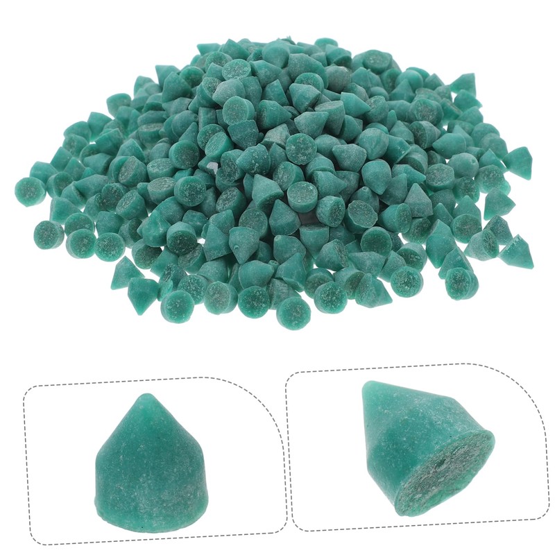 Mobestech Jewelry Polishing Buffing Abrasive Material 500g Conical Tumbling Media