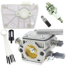 Yingshop YOFMOO Carburetor Kit Compatible for Stihl 038 MS380 MS381 MS382 038 AV Super Magnum Chainsaw Zama C3-S148 Tillotson HE-19 Carb 11191200602 11191200605 11191200650