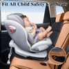 Gowhalle Car Seat Protector, Non-Slip Rubber Padded Backing Seat Protector