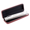 East Top 24 Hole Tremolo Harmonica in Low D -