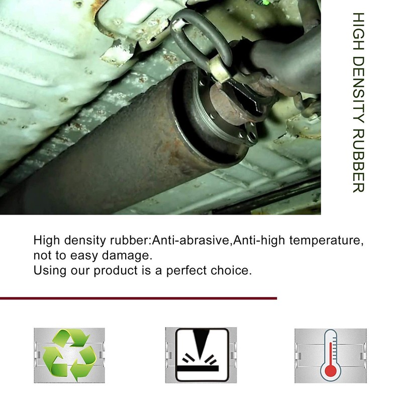 O-Ring Car Exhaust Rubber Hanger Insulator Bracket Bushing Mount Universal