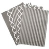 Penguin Home Premium 100% Pure Cotton Grey Tea Towel for
