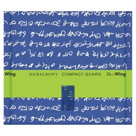 Heralbonny Project Ellis Compact Guard with Wings, 14.2 inches (36 cm), Especially for Heavy Nights, 12 Sheets x 3 Packs